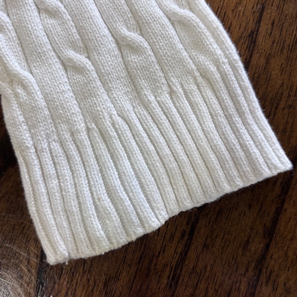 Eddie Bauer made in Australia white knit cardigan cotton blend size L-read descr - Picture 8 of 16